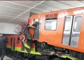 Chocan trenes en Metro Tacubaya; un muerto y más de 40 lesionadas