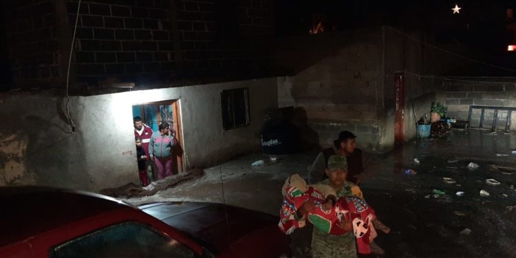 Por lluvias implementan PLAN DN-III-E en Salinas