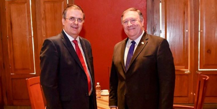 Conversan Ebrard y Pompeo por pandemia: AMLO