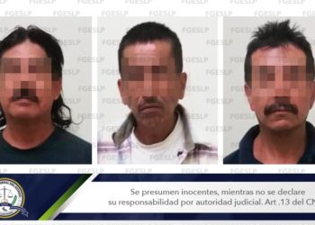 Detienen a 3 con mercancía robada de empresa en Zona Industrial