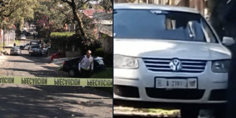 Encuentran en cajuela de auto a una mujer muerta en Tlalpan