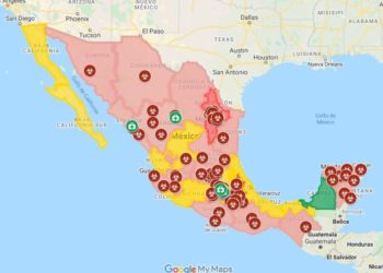 Dale seguimiento a la expansión del coronavirus en México con este mapa interactivo de Google