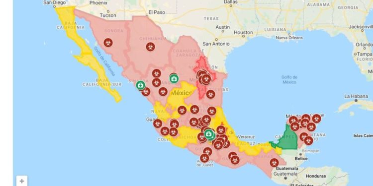 Dale seguimiento a la expansión del coronavirus en México con este mapa interactivo de Google