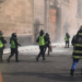 Lesionan a 18 mujeres policía en marcha