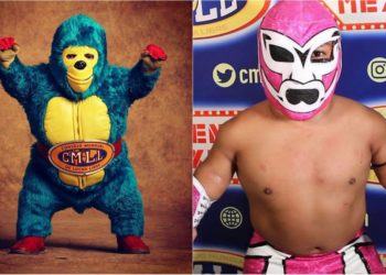 Microman, el hijo del famoso luchador Kemonito
