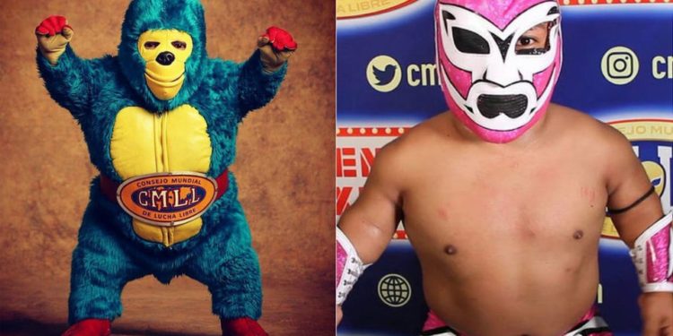 Microman, el hijo del famoso luchador Kemonito