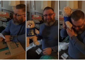 Padre recibe un regalo especial tras donar el corazón de su hijo