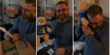 Padre recibe un regalo especial tras donar el corazón de su hijo