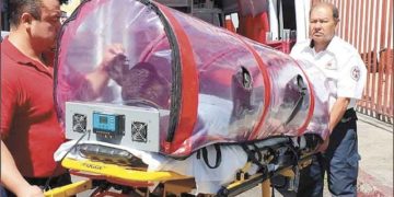Crean en México cápsula para transportar a infectados de COVID-19