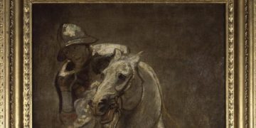 Roban retrato de Van Dyck de galería de la Universidad de Oxford