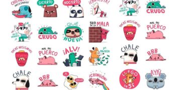 Los primeros stickers oficiales de WhatsApp para México