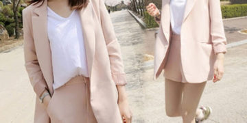 Trajes sastre con bermudas, la tendencia del street style de Milán
