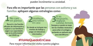 Se emiten recomendaciones a cuidadores de personas con TEA
