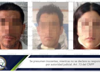 Se detiene a 3 con droga en SLP