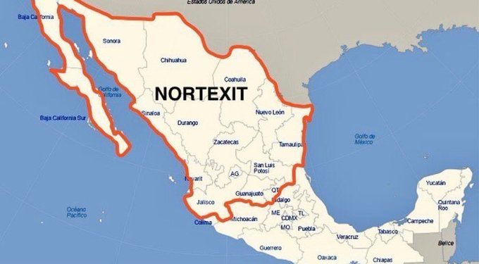 Usuarios proponen Nortexit, la Republica Norteña