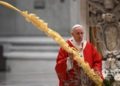 Papa Francisco celebra Domingo de Ramos sin fieles por Covid-19