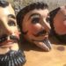 Artesanos de Tlaxcala  preservan la tradición de máscaras de huehue