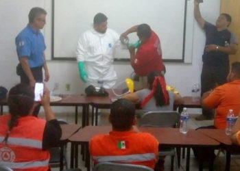 COEPRIS capacita a protección civil en manejo pre-hospitalario