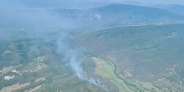 Dos incendios forestales en el estado