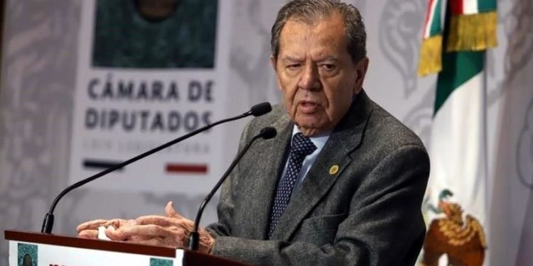 Porfirio Muñoz Ledo critica iniciativa de AMLO