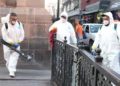 En dos semanas se han sanitizado más de 3 millones de m2 en la capital