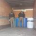 Se recuperan cientos de litros de gel antibacterial robado en el Edomex