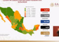 Al día de hoy en México van 449 muertos y 5,847 contagiados