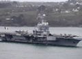 Portaaviones francés reporta posible contagio de COVID-19