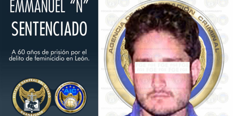 Dan máxima condena a feminicida de Francia Ruth