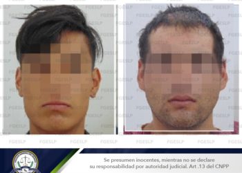 Caen dos por robo a chofer privado en SLP