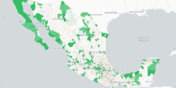 Mapa y estadísticas de coronavirus en México