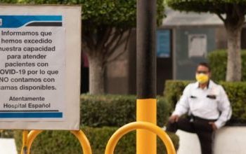 Se saturan hospitales privados en CDMX por coronavirus