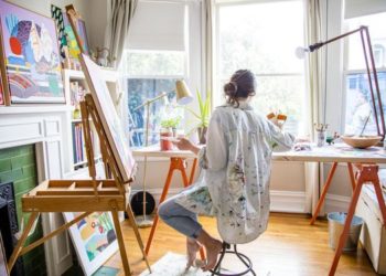 Estudio de arte en casa