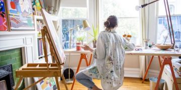 Estudio de arte en casa