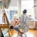 Estudio de arte en casa