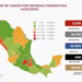 Coronavirus en México, 5 mil 399 casos y 406 muertos