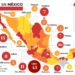 En México en una semana; mil 931 casos y 144 muertes