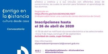 Abierta la convocatoria para el Diplomado para el Apoyo a la Enseñanza de las Artes en la Educación Básica