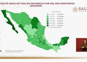En México 332 muertos y 5,014 contagiados de coronavirus