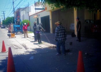 Se hace sondeo de red y reparación de tomas en Villa de Guadalupe