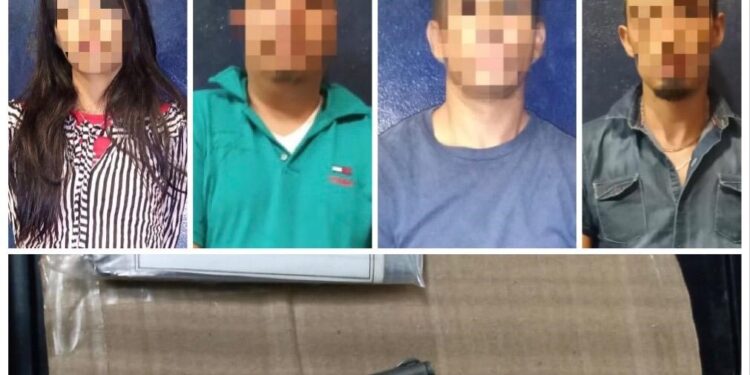 Cuatro detenidos por allanamiento de vivienda en la Progreso