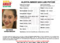 Alerta Amber para localizar a menor de 15 años
