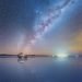 Fotógrafo capta imágenes de la Vía Láctea reflejada desde el salar de Uyuni en Bolivia