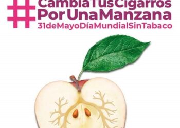 “Manzanas en lugar de cigarros”, Día Mundial Sin Tabaco