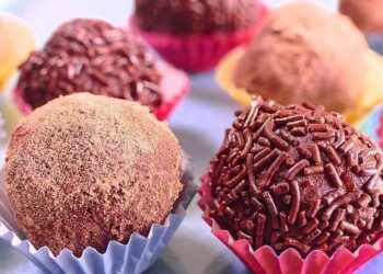 Trufas caseras de chocolate
