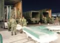 Personal militar realiza el traslado de equipo médico de la Ciudad de México a San Luis Potosí