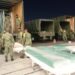 Personal militar realiza el traslado de equipo médico de la Ciudad de México a San Luis Potosí