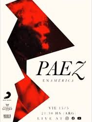 Concierto en línea de Fito Páez este 15 de mayo