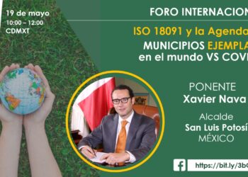 Alcalde participa en foro “Municipios ejemplares en el mundo vs. Covid-19”