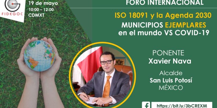 Alcalde participa en foro “Municipios ejemplares en el mundo vs. Covid-19”